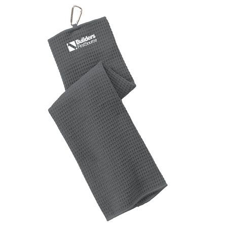 Waffle Microfiber Golf Towel
