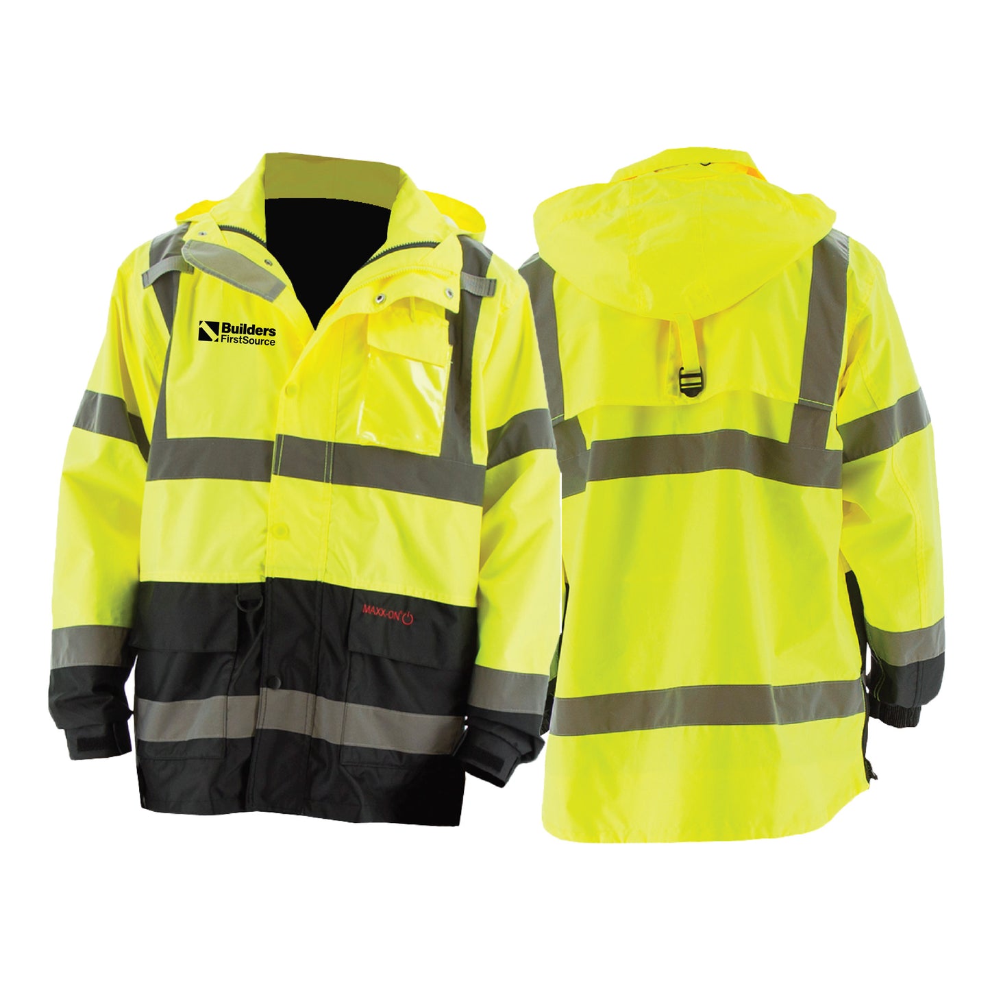 High Visibility Waterproof Parka, ANSI 3, R