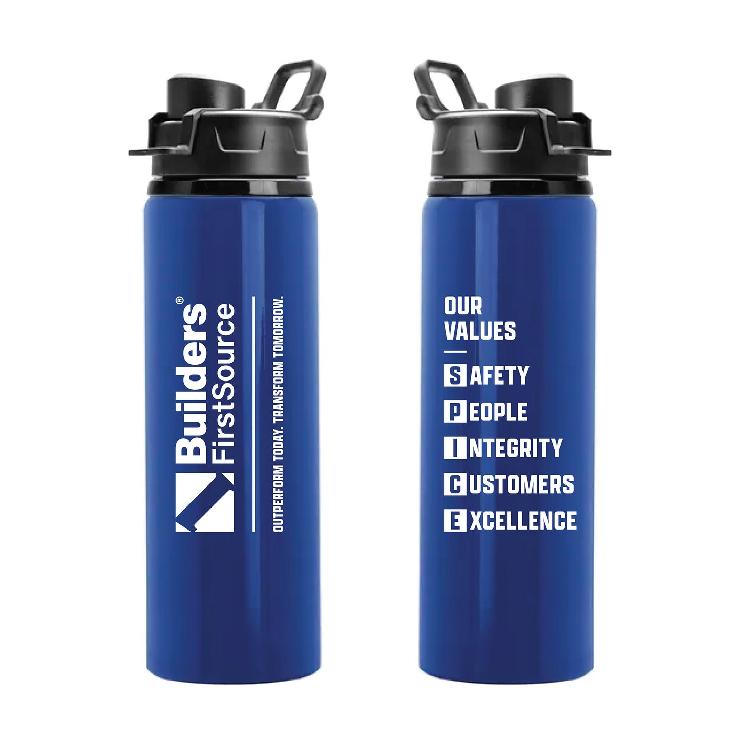 Builders FirstSource - Our Values 27oz Water Bottle
