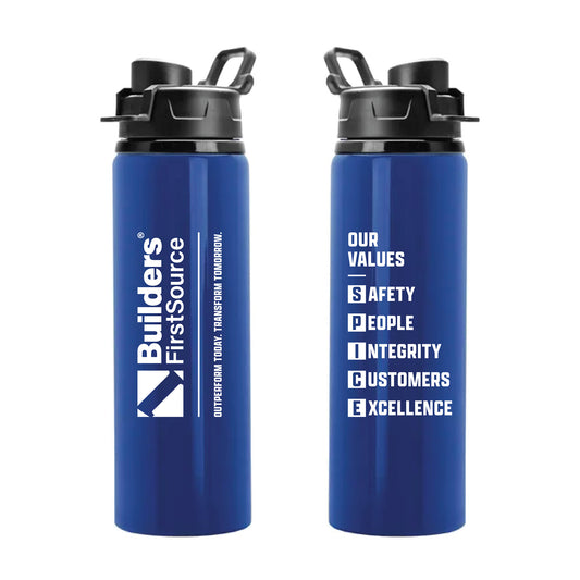 Builders FirstSource - Our Values 27oz Water Bottle