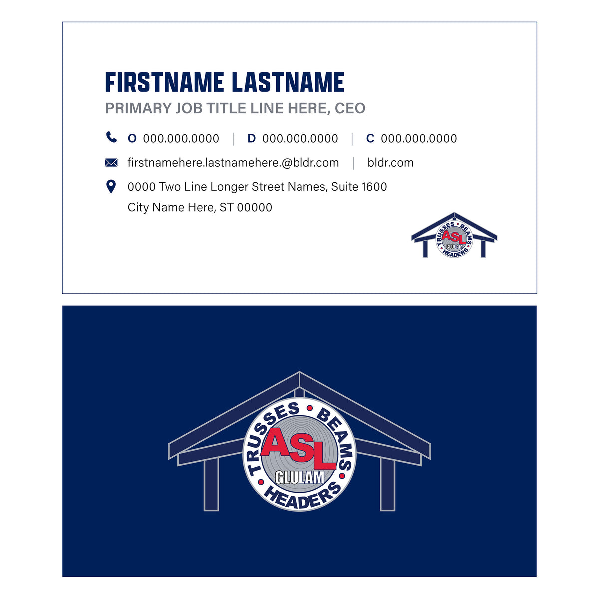 Builders FirstSource - Business Cards