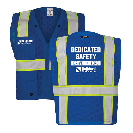 Kishigo - Unisex EV Series® Enhanced Visibility Multi-Pocket Mesh Vest
