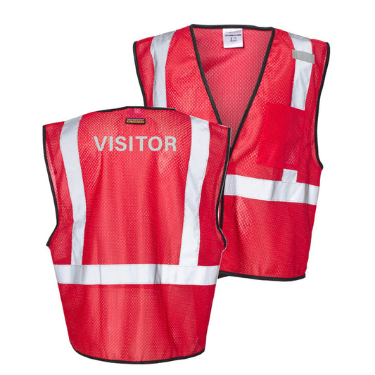 Kishigo - Unisex "Visitor" Enhanced Visibility Non-ANSI Vest