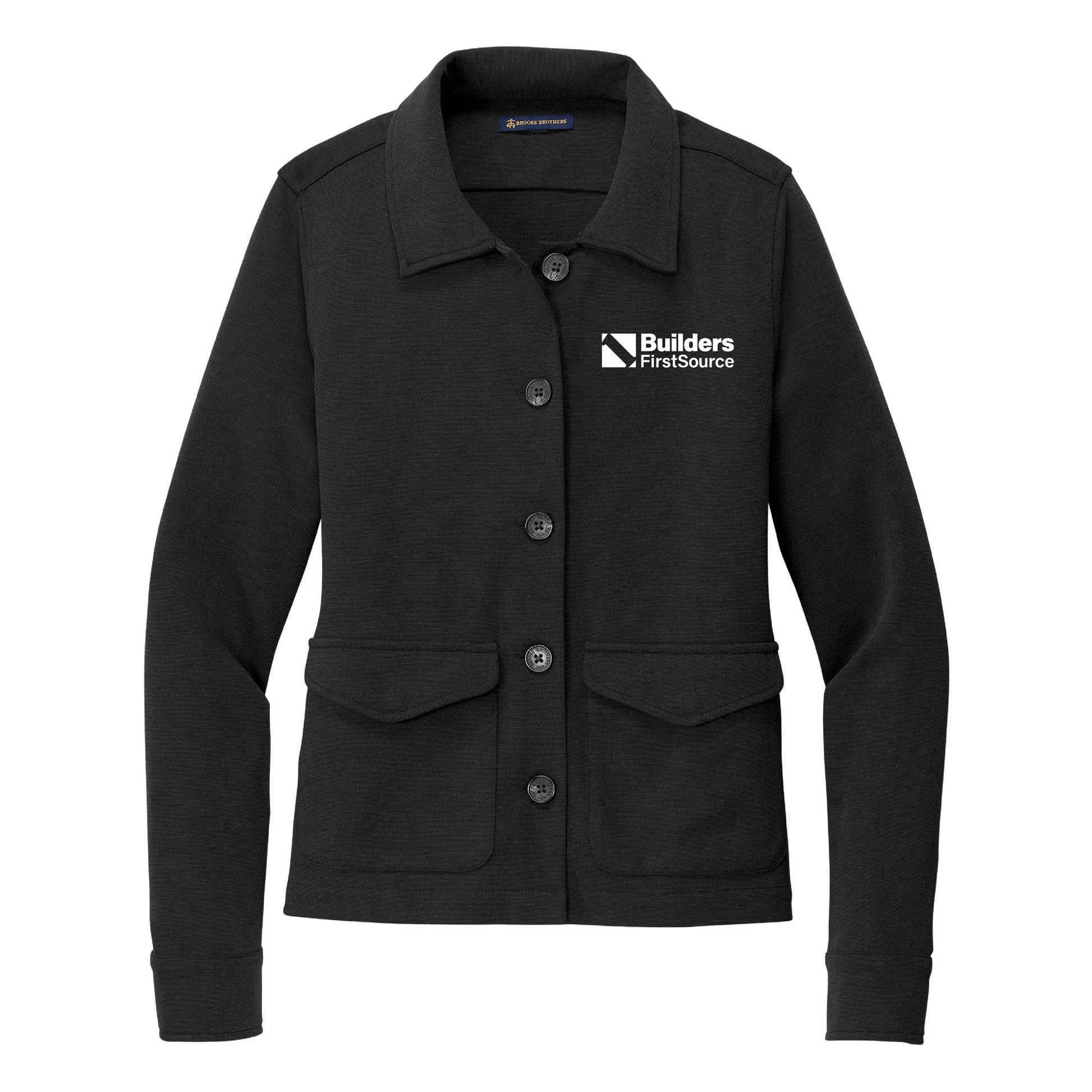 Brooks Brothers® Ladies Mid-Layer Stretch Button Jacket – BLDR-GearStore Brooks Brothers® Ladies Mid-Layer Stretch Button Jacket – BLDR-GearStore