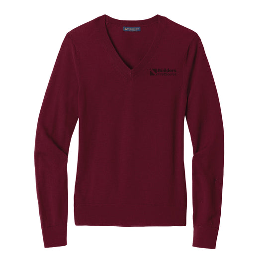 Brooks Brothers® - Ladies' Washable Merino V-Neck Sweater