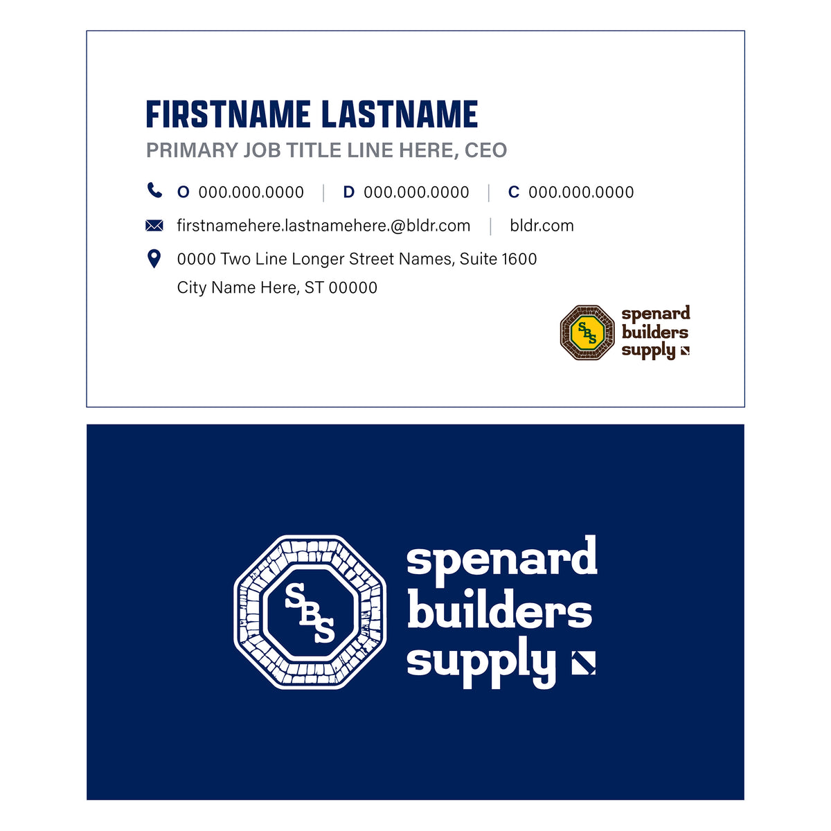 Builders FirstSource - Business Cards