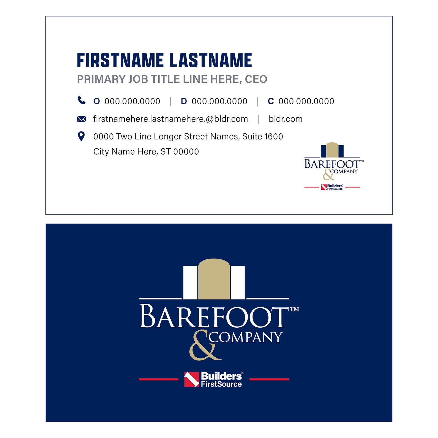 Builders FirstSource - Business Cards