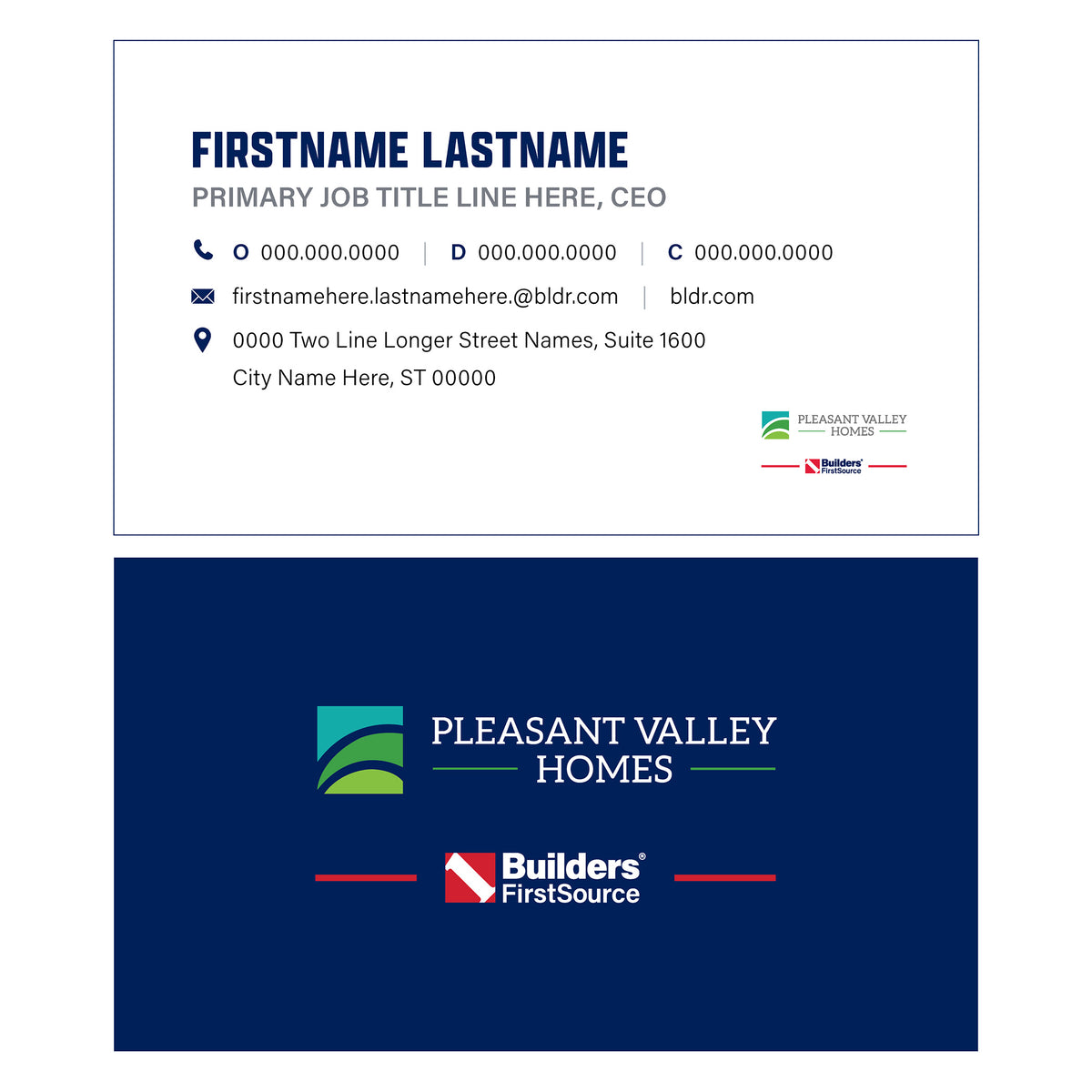 Builders FirstSource - Business Cards