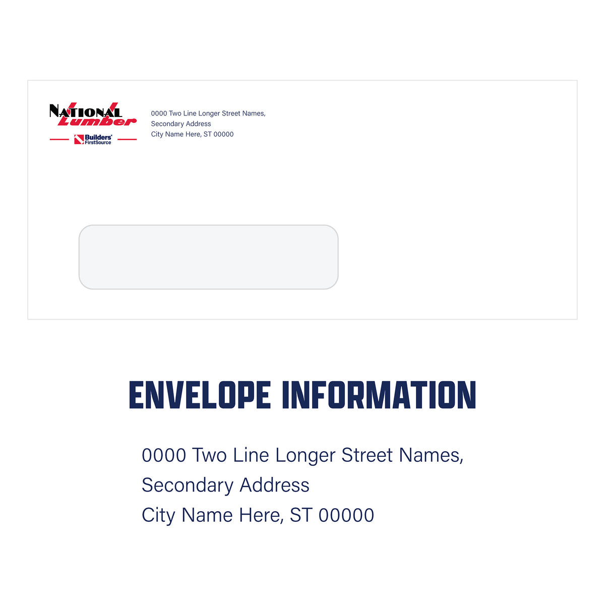 Builders FirstSource - #14 Envelopes (5" x 11.5")