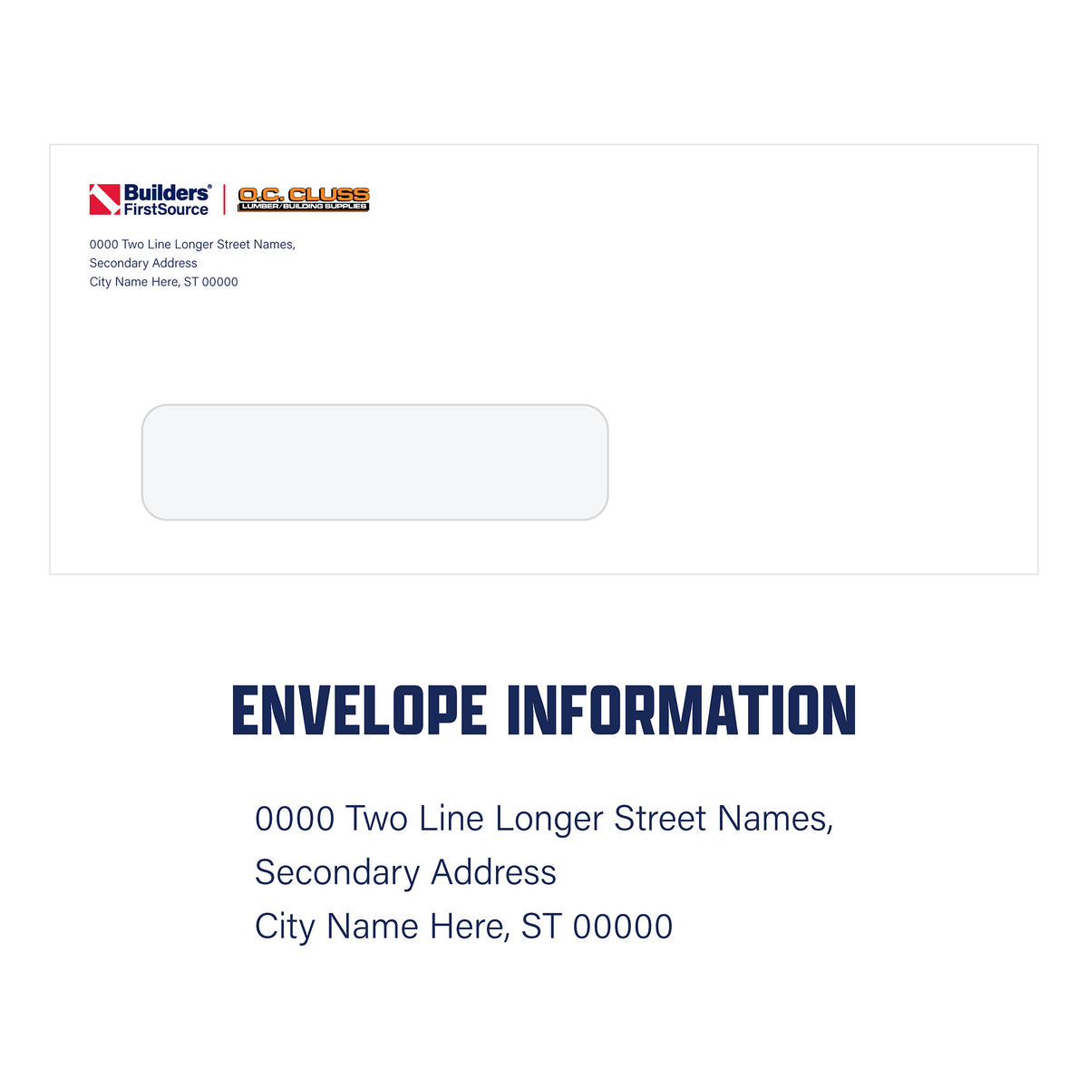 Builders FirstSource - #14 Envelopes (5" x 11.5")