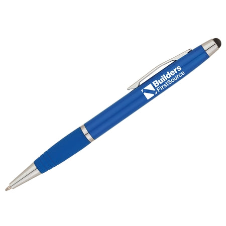 Blue Pen with Stylus (Min. order qty. 50)