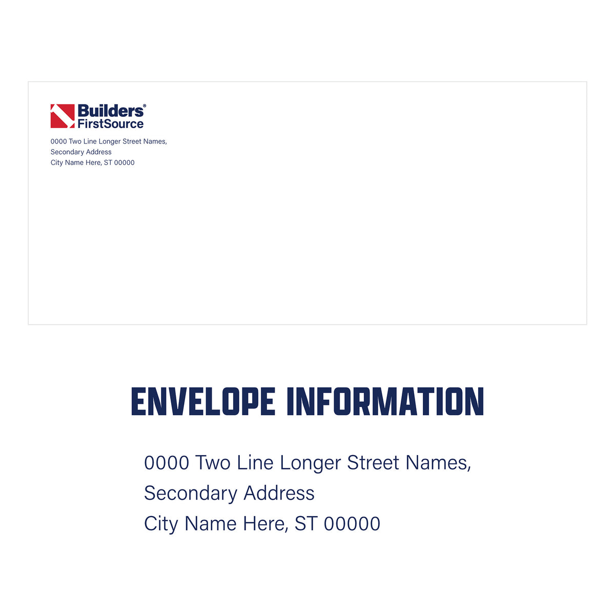 Builders FirstSource - #14 Envelopes (5" x 11.5")