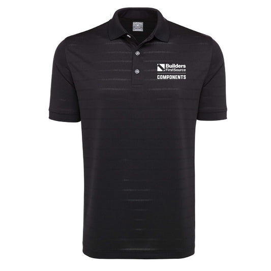 Components - Callaway Men's Opti-Vent Short Sleeve Striped Polo