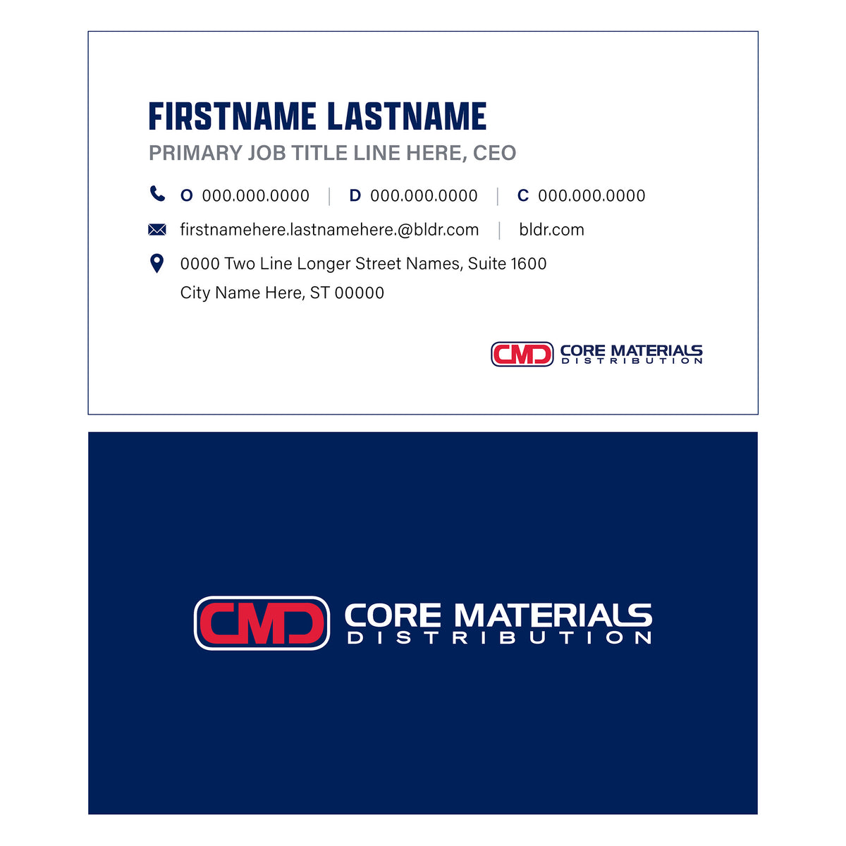 Builders FirstSource - Business Cards