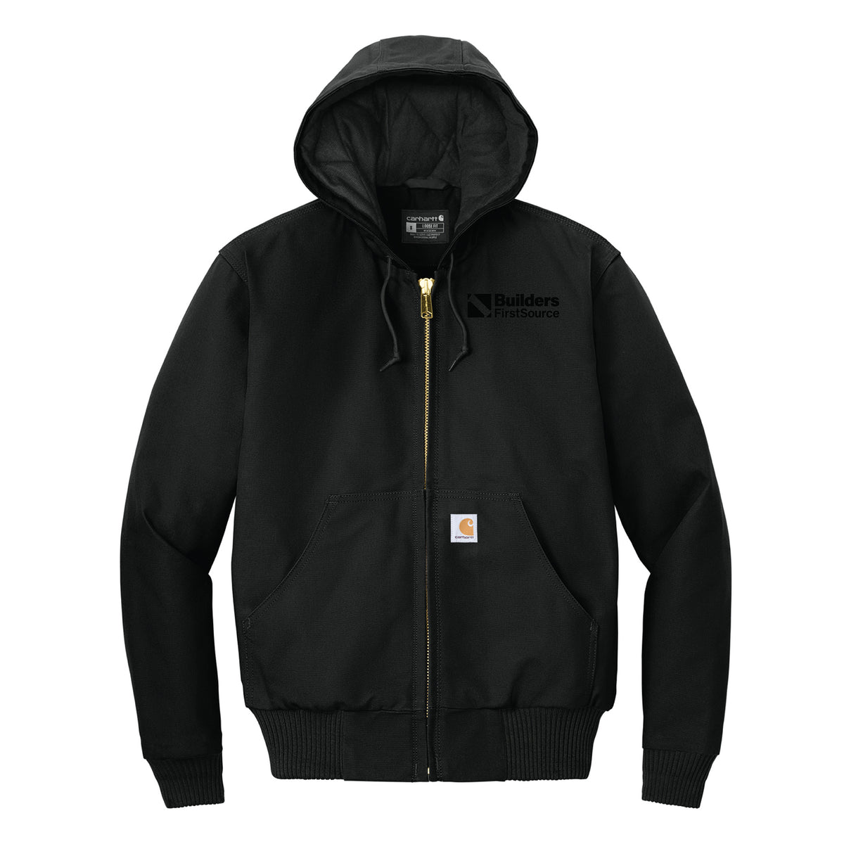 Carhartt - Quilted-Flannel-Lined Duck Active Jac