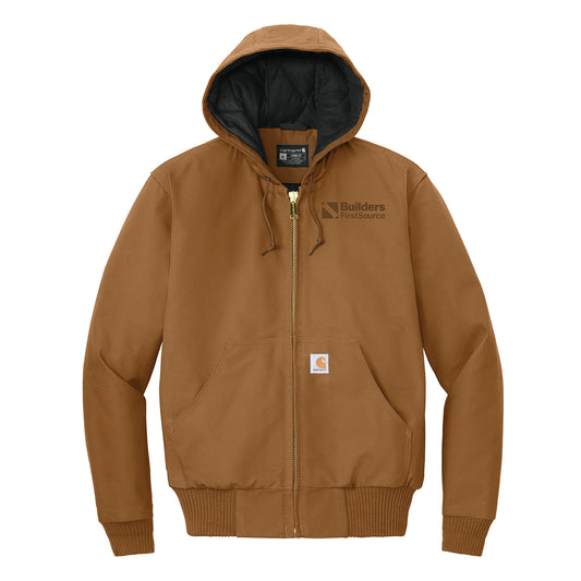Carhartt - Quilted-Flannel-Lined Duck Active Jac