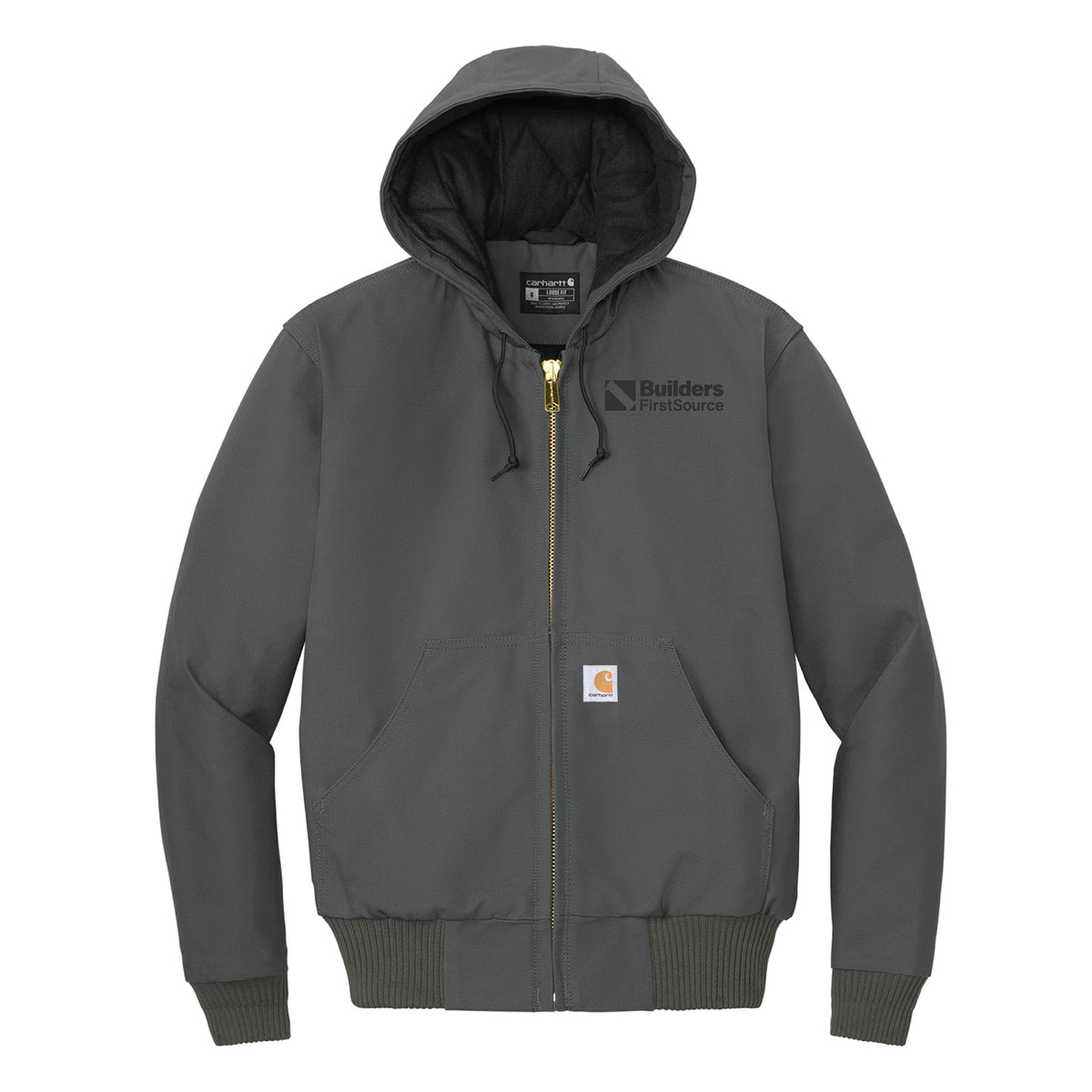 Carhartt - Quilted-Flannel-Lined Duck Active Jac