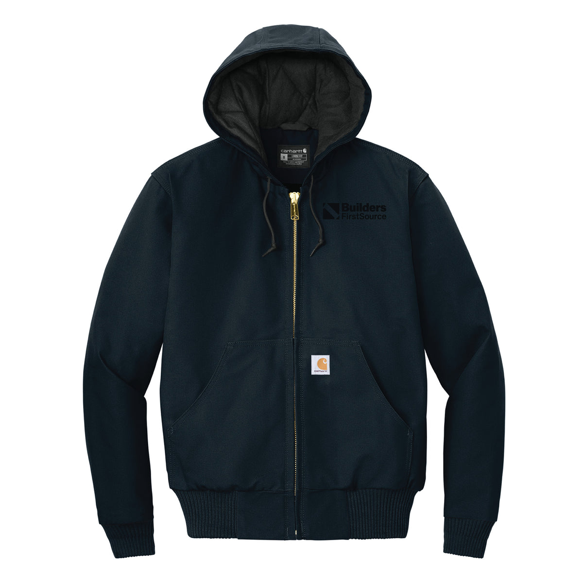 Carhartt - Quilted-Flannel-Lined Duck Active Jac
