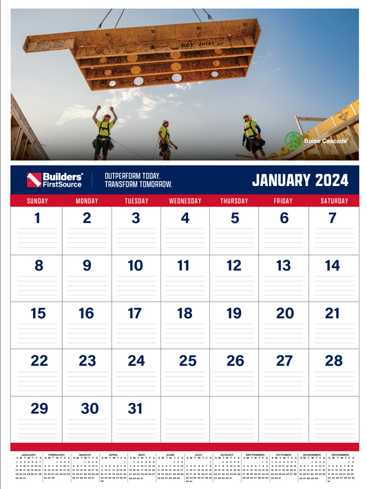 BFS Contractor Calendar