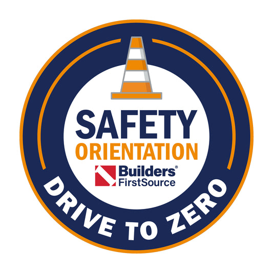 Safety Orientation Hard Hat Sticker