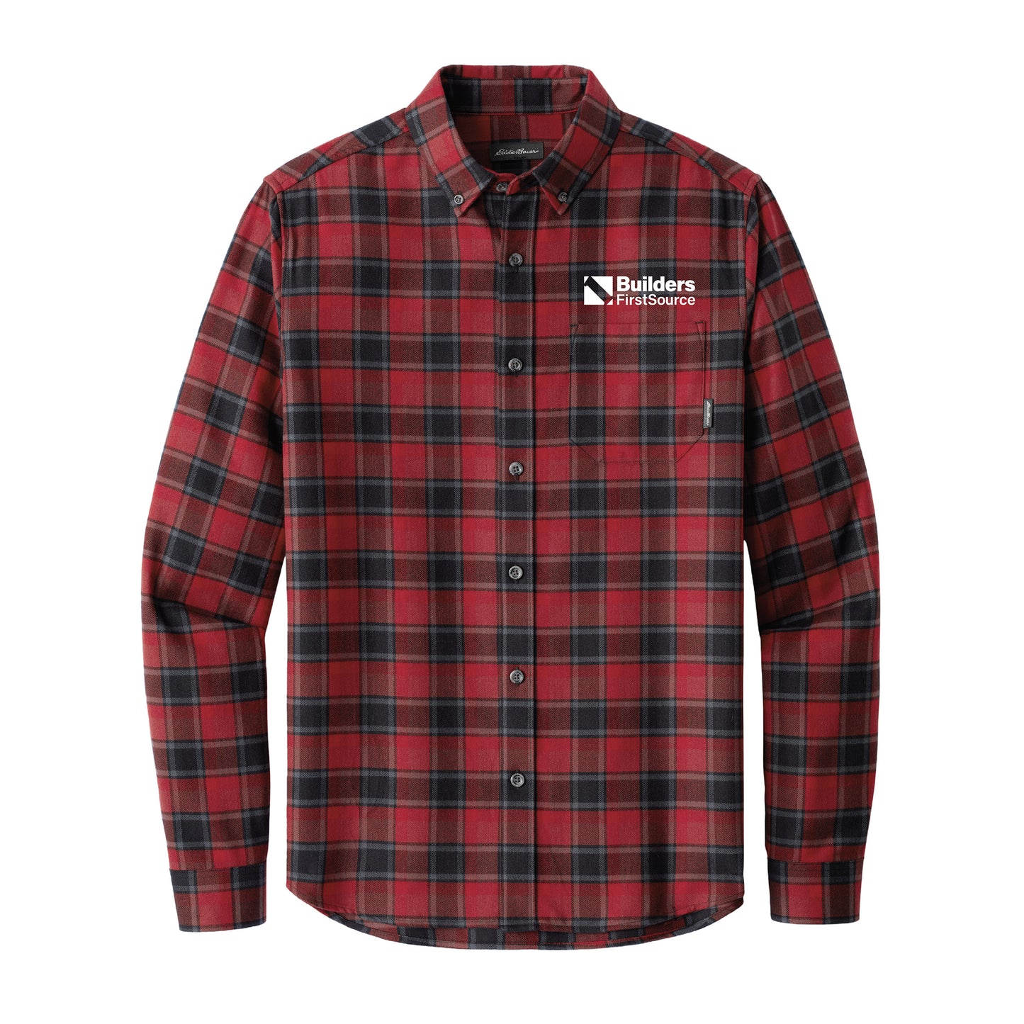 Eddie Bauer Long Sleeve Favorite Flannel Plaid Shirt