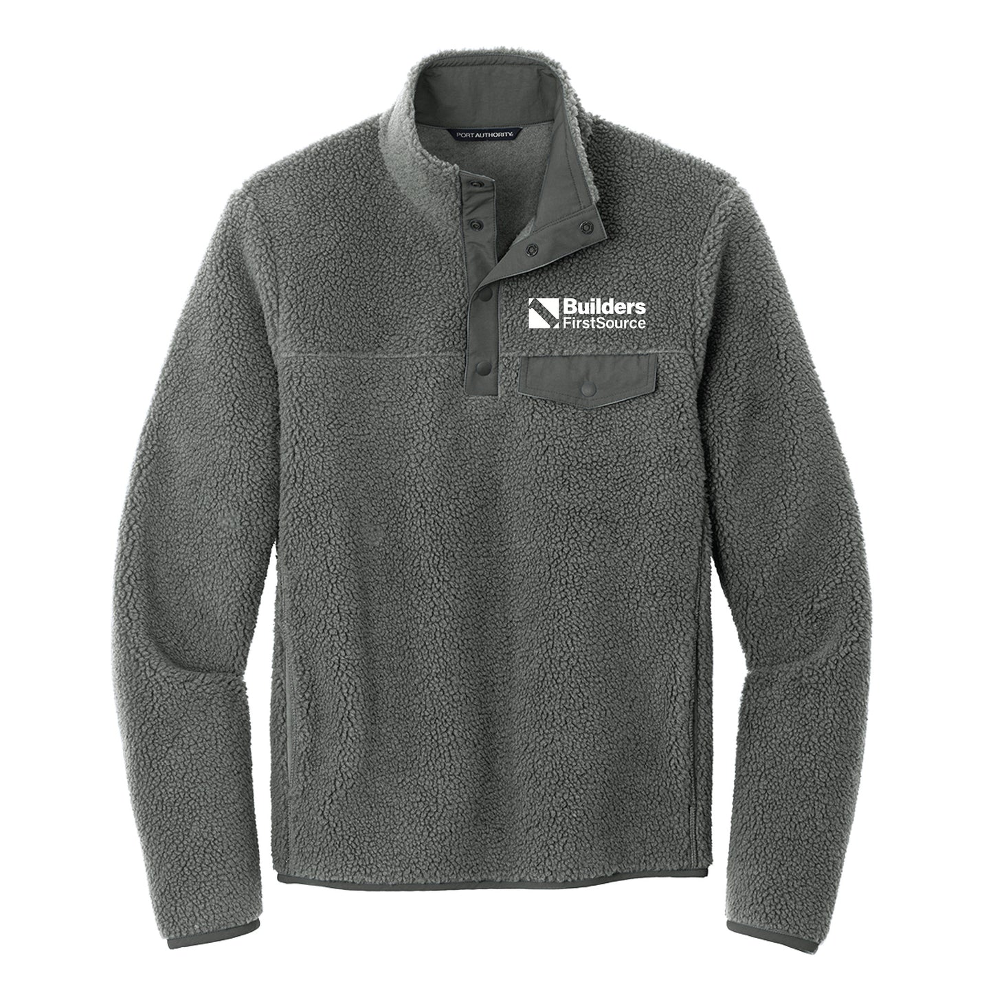 Port Authority Camp Fleece Snap Pullover