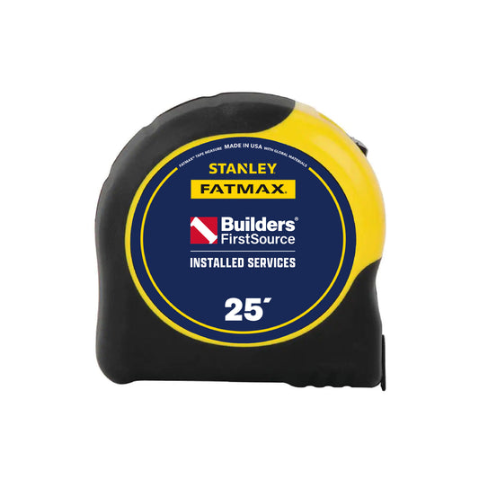 Installed Services - Stanley FATMAX 25' Tape Measure