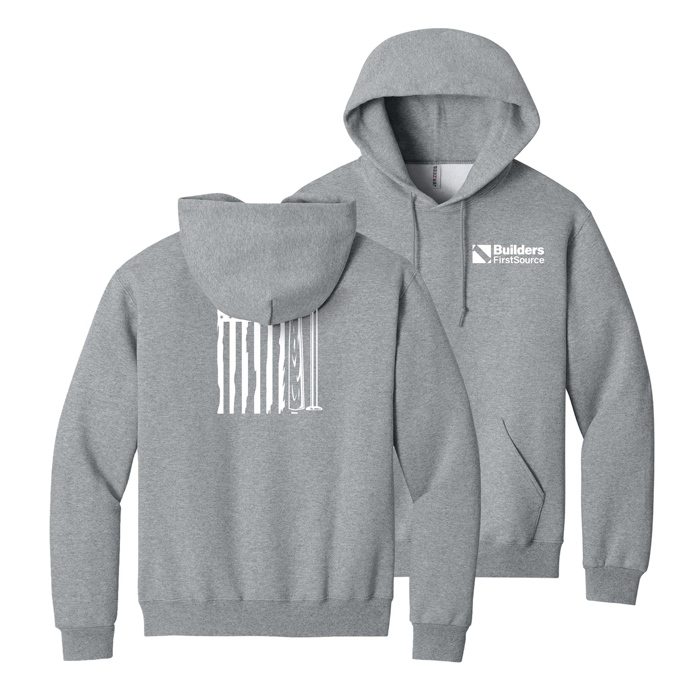 Jerzees Rugged™ Unisex Hooded Sweatshirt