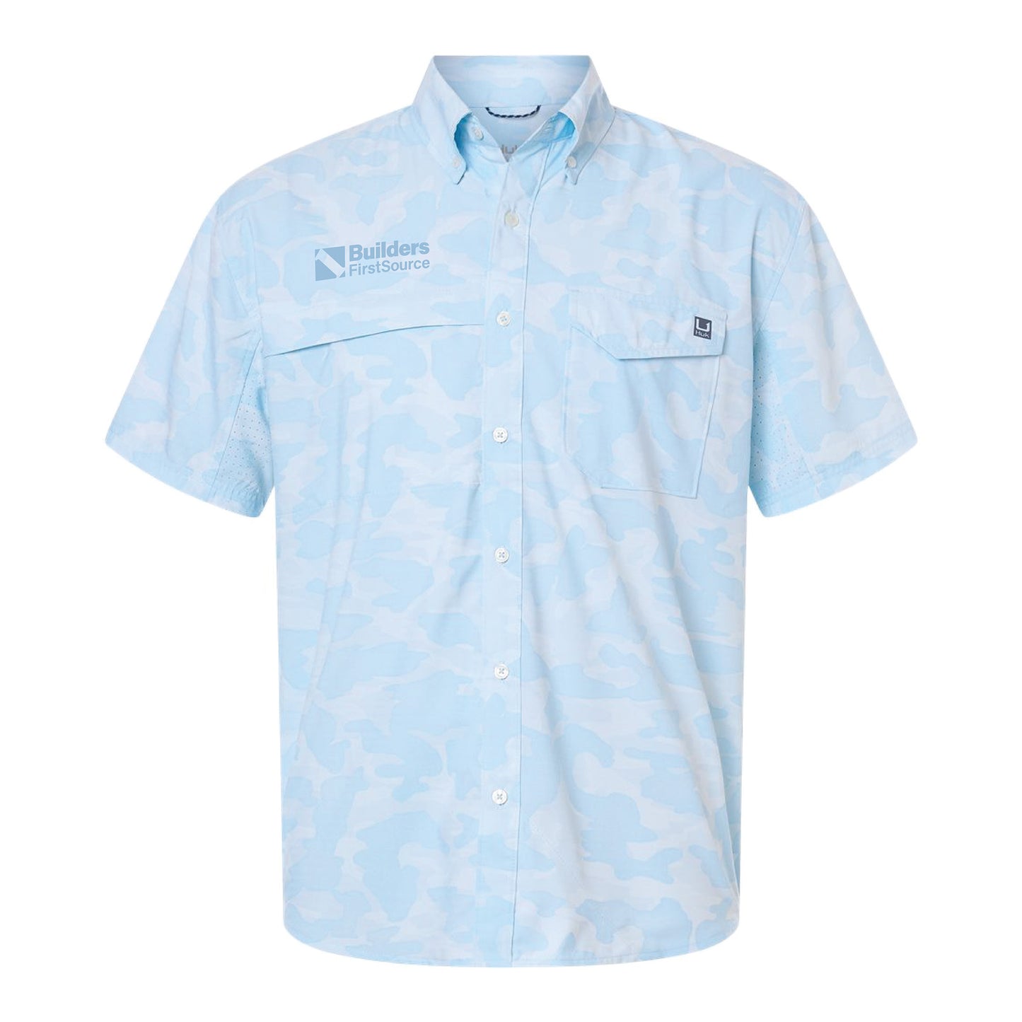 HUK - Men's Tidepoint Printed Short Sleeve Shirt