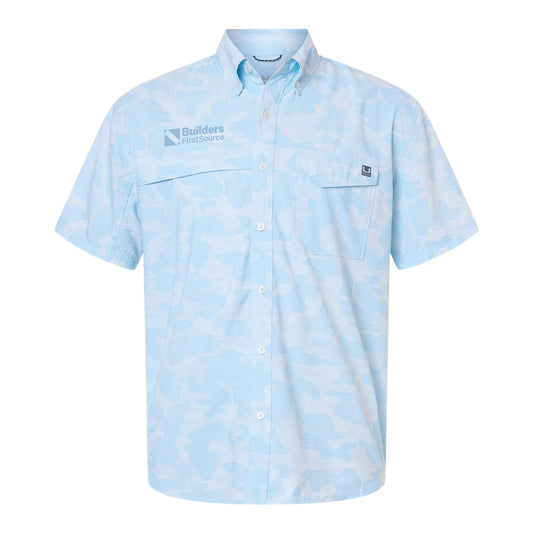 HUK - Men's Tidepoint Printed Short Sleeve Shirt
