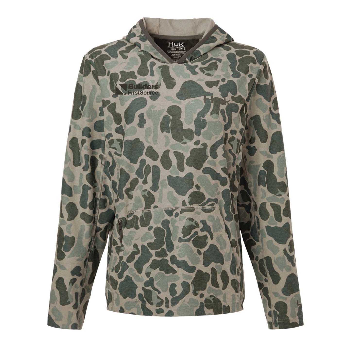 HUK - Ladies' Coldfront+ KC Print Hooded Sweatshirt
