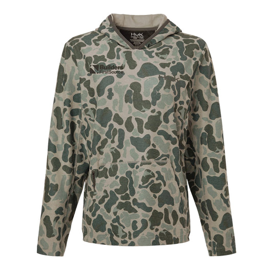 HUK - Ladies' Coldfront+ KC Print Hooded Sweatshirt