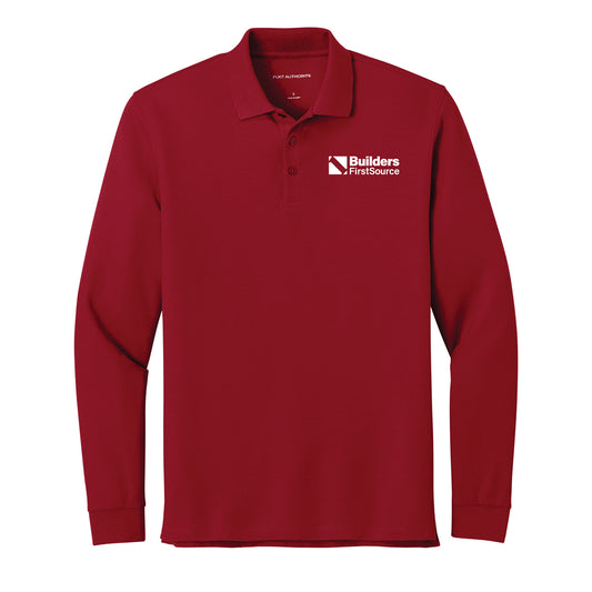 Port Authority® - Wearever Signature Pique Men's Long Sleeve Polo
