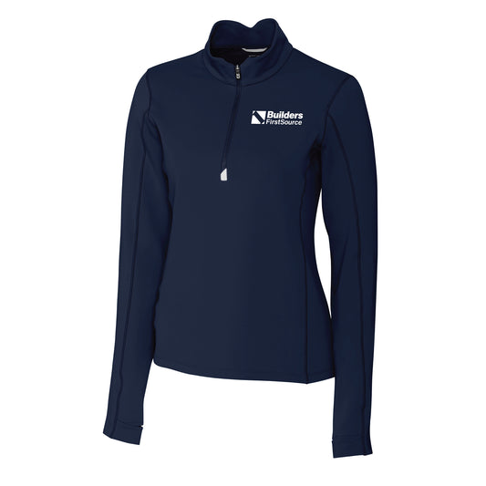 Cutter & Buck - Traverse Recycled Stretch Quarter Zip Ladies' Pullover