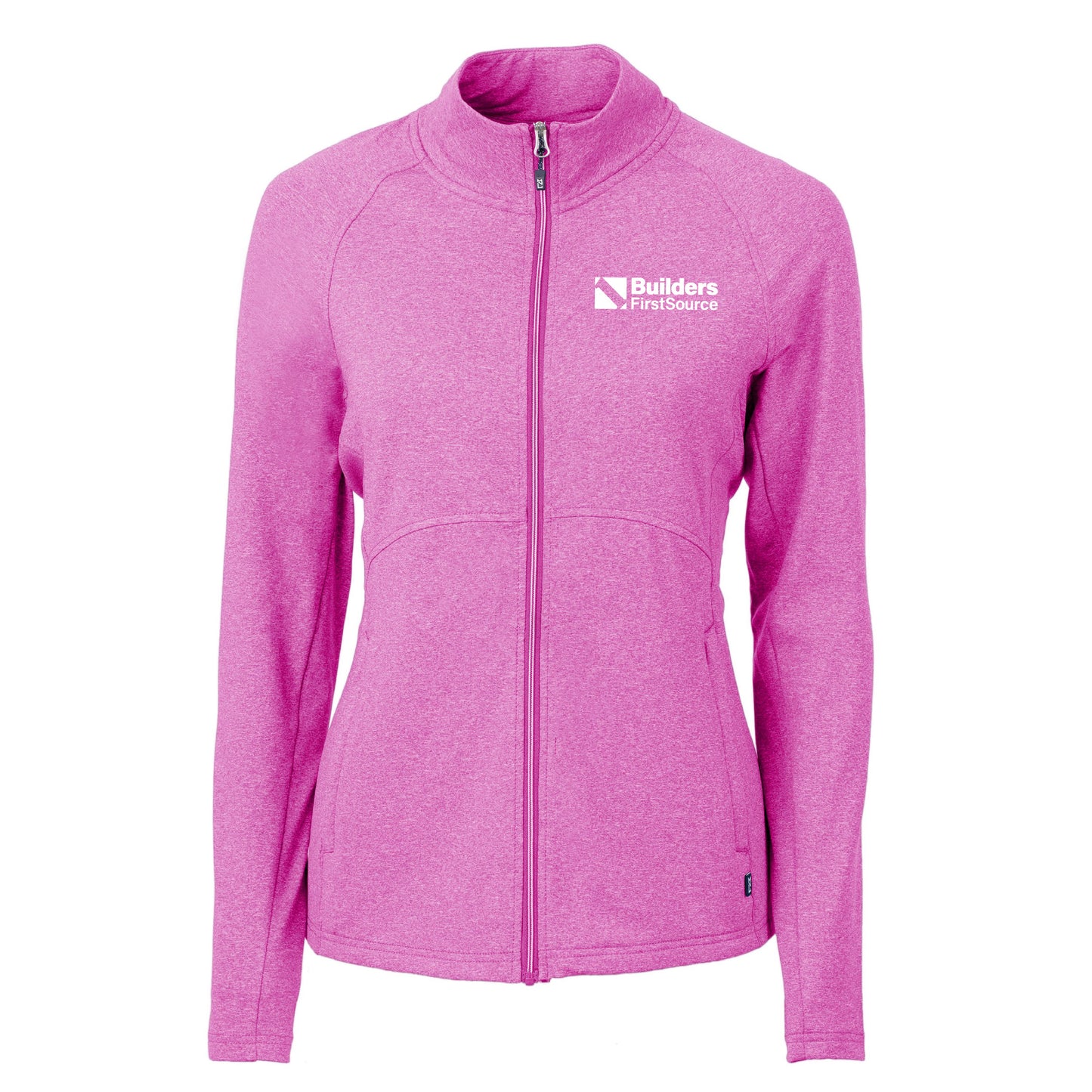 Cutter & Buck Adapt Eco Knit Heather Recycled Ladies Full Zip