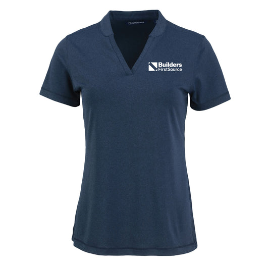 Cutter & Buck - Forge Recycled Four-Way Stretch Heathered Ladies' Blade Top