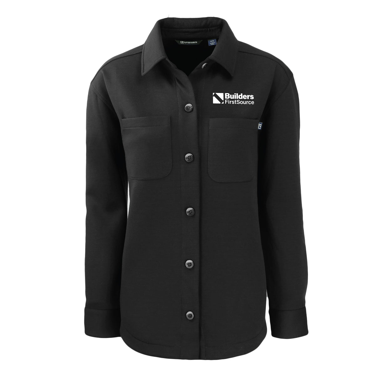 Cutter & Buck - Roam Recycled Buttery-Soft Knit Ladies' Button Down Shirt Jacket