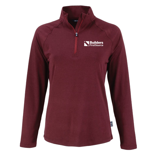 Cutter & Buck - Coastline Epic Comfort Recycled Ladies' Quarter Zip