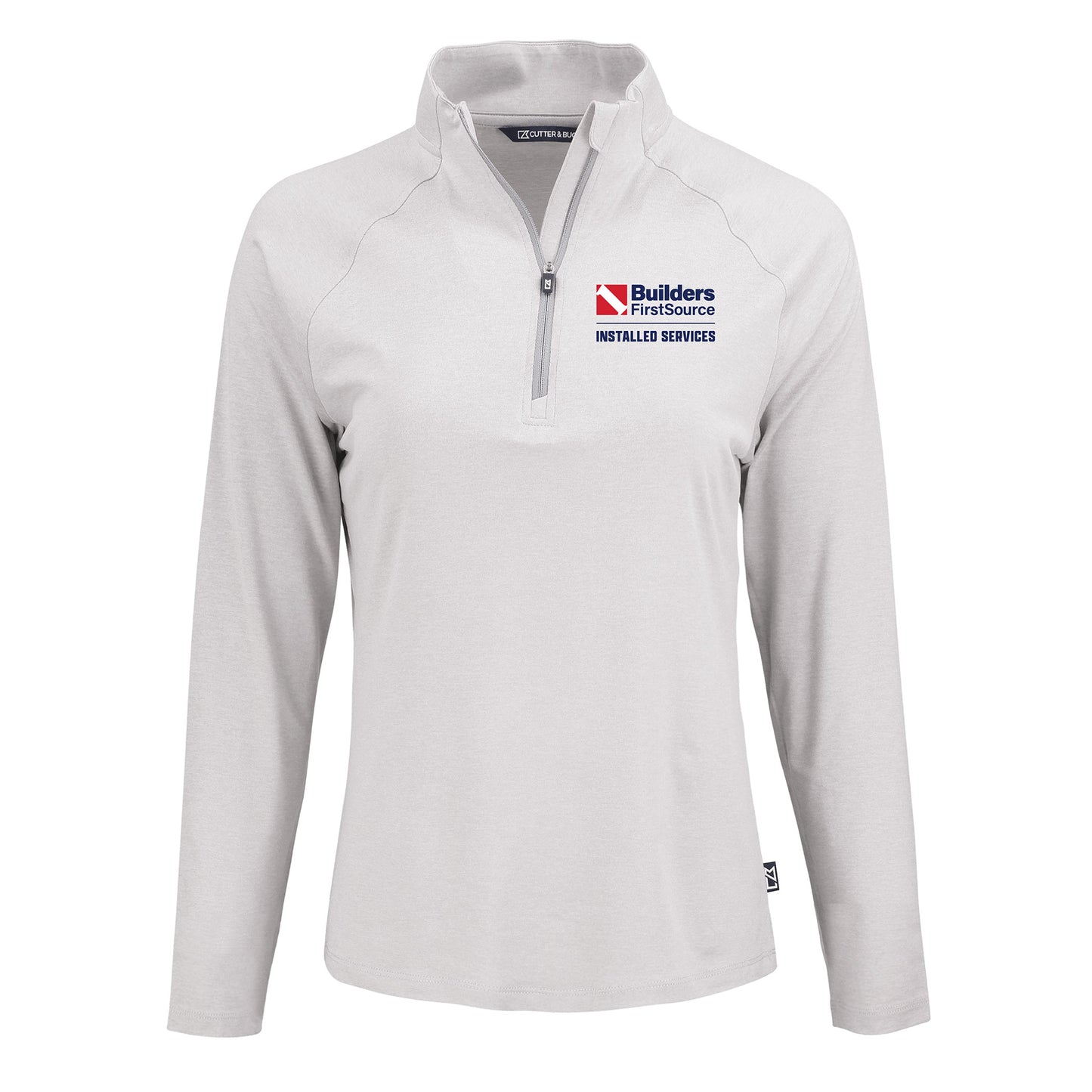 Installed Services - Cutter & Buck Coastline Epic Comfort Recycled Ladies' Quarter Zip