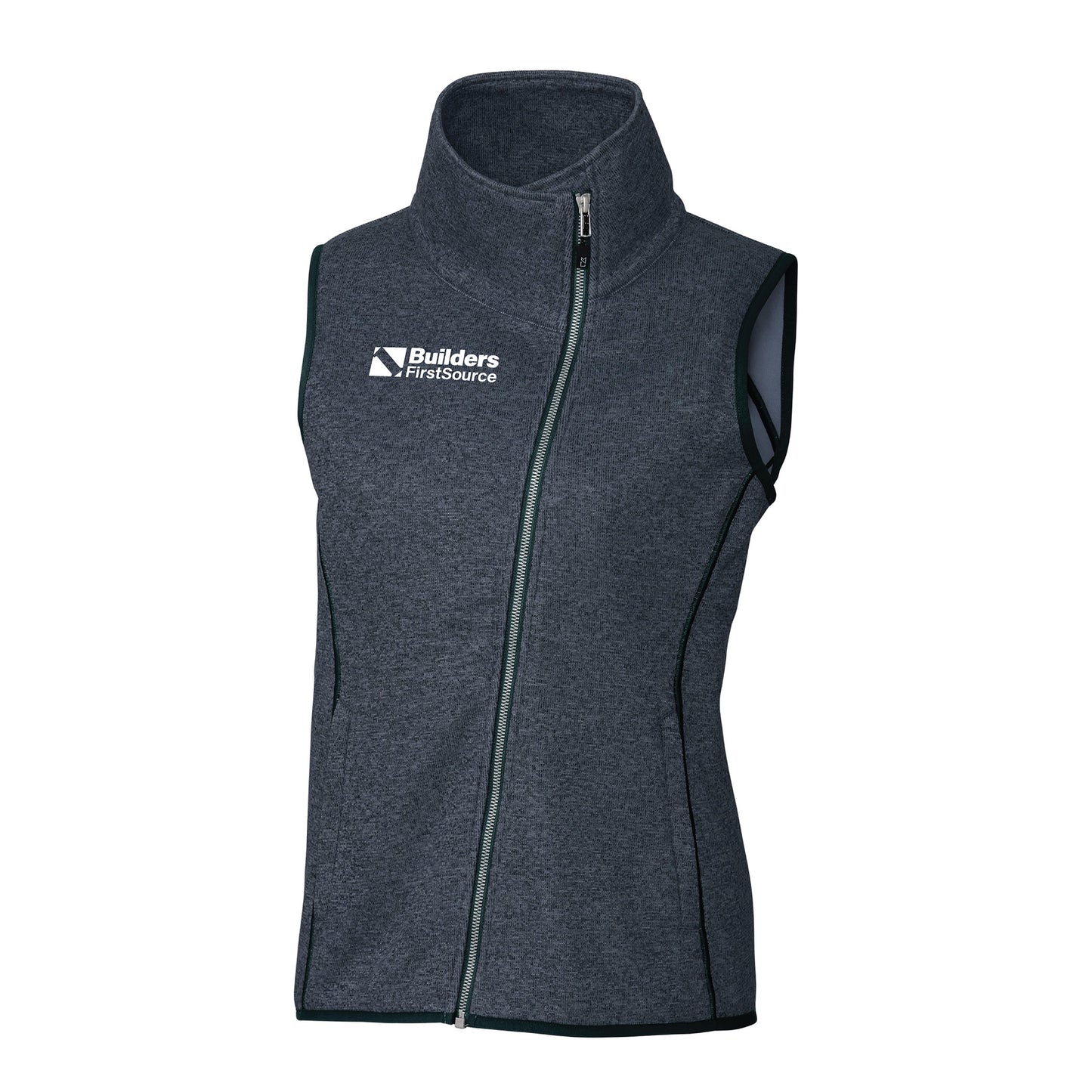 Cutter & Buck - Mainsail Sweater Knit Ladies' Asymmetrical Vest