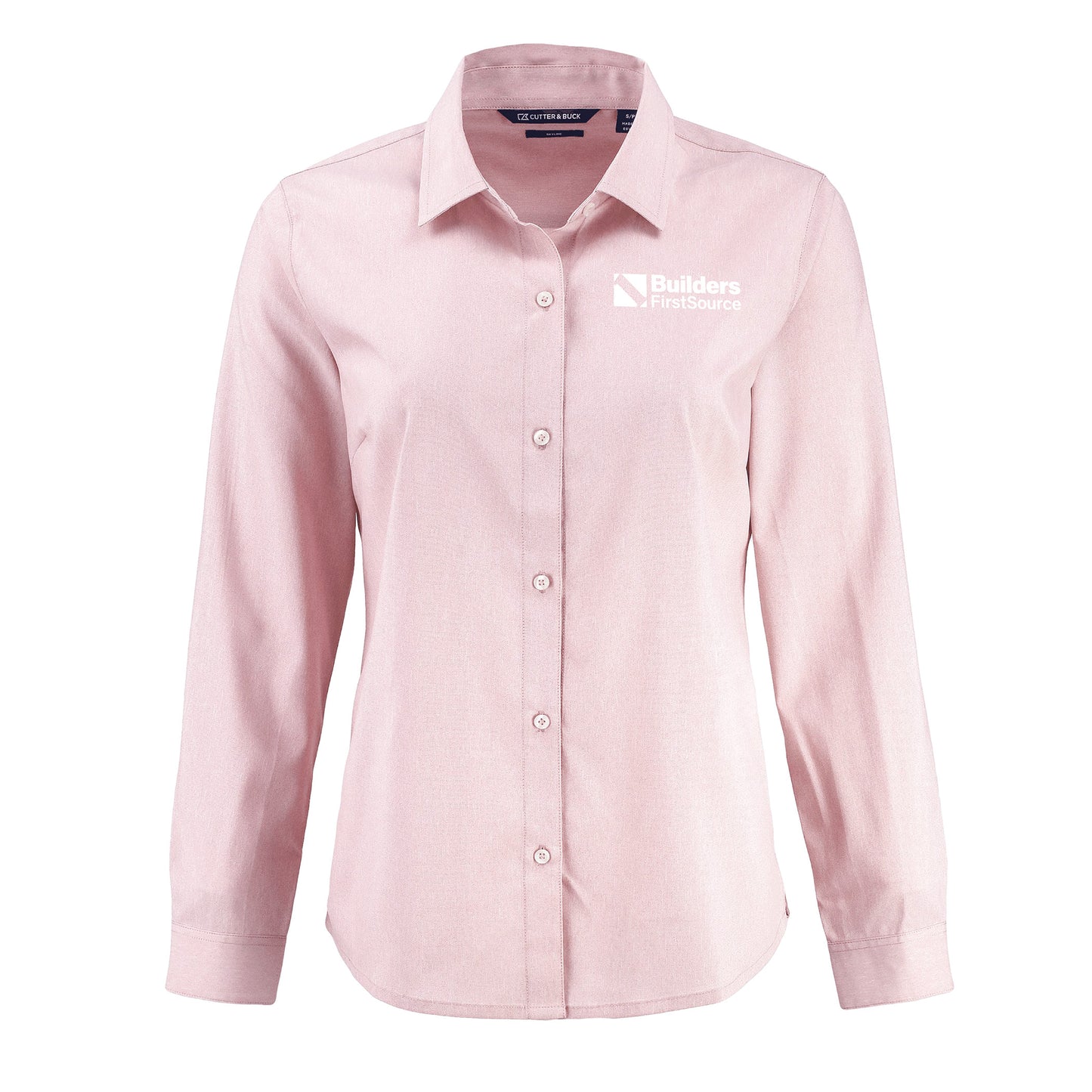 Cutter & Buck - Skyline End on End Recycled Long Sleeve Ladies' Dress Shirt