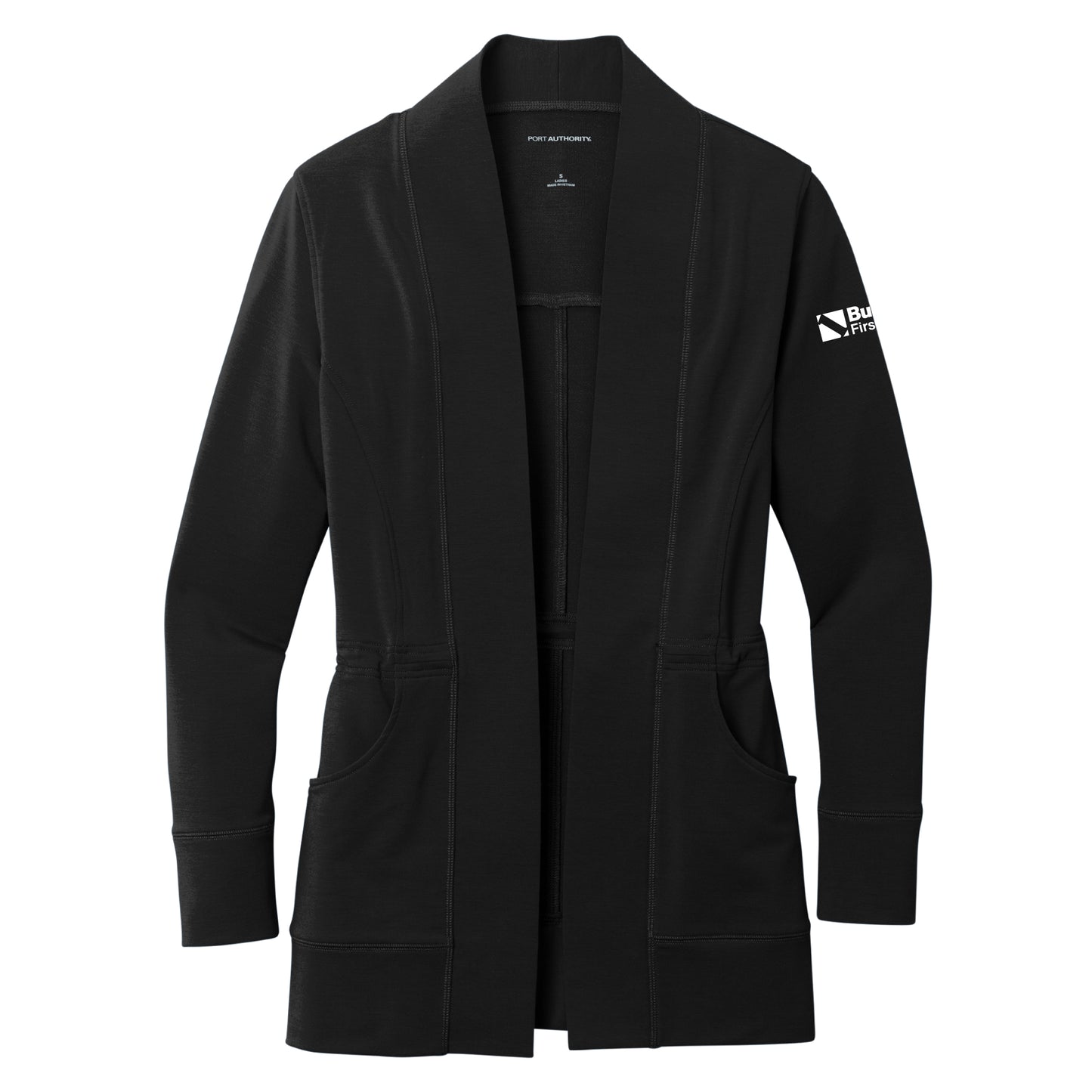 Port Authority Ladies Microterry Cardigan