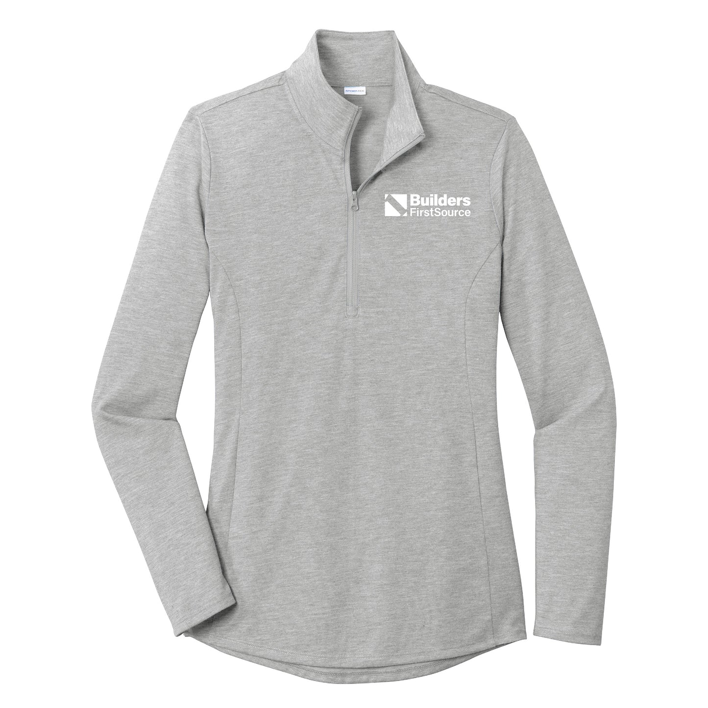 Sport-Tek® Ladies' PosiCharge® Tri-Blend Wicking 1/4-Zip Pullover