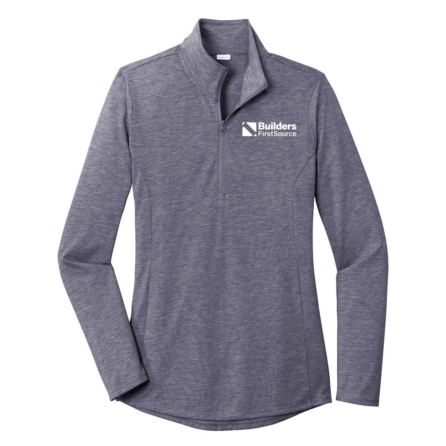Sport-Tek® Ladies' PosiCharge® Tri-Blend Wicking 1/4-Zip Pullover