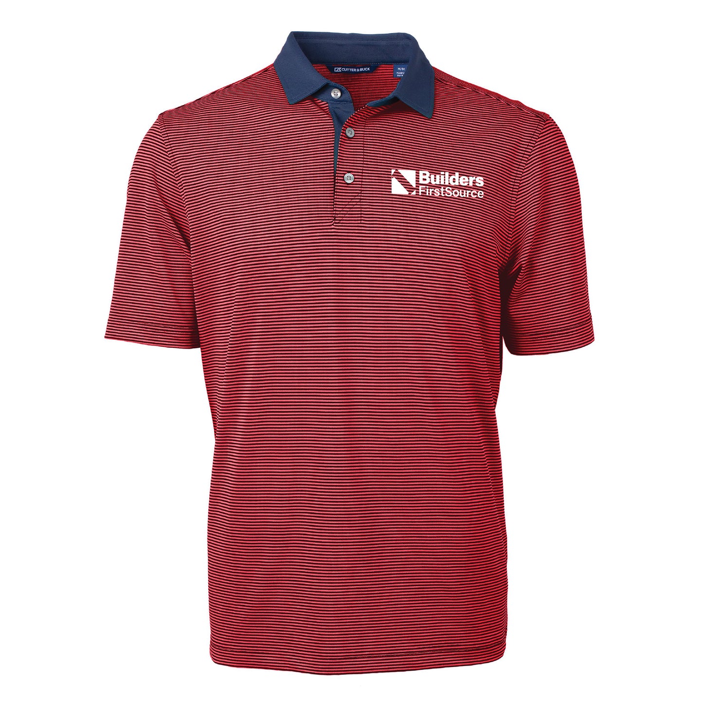 Cutter & Buck Virtue Eco Pique Micro Stripe Recycled Men's Polo