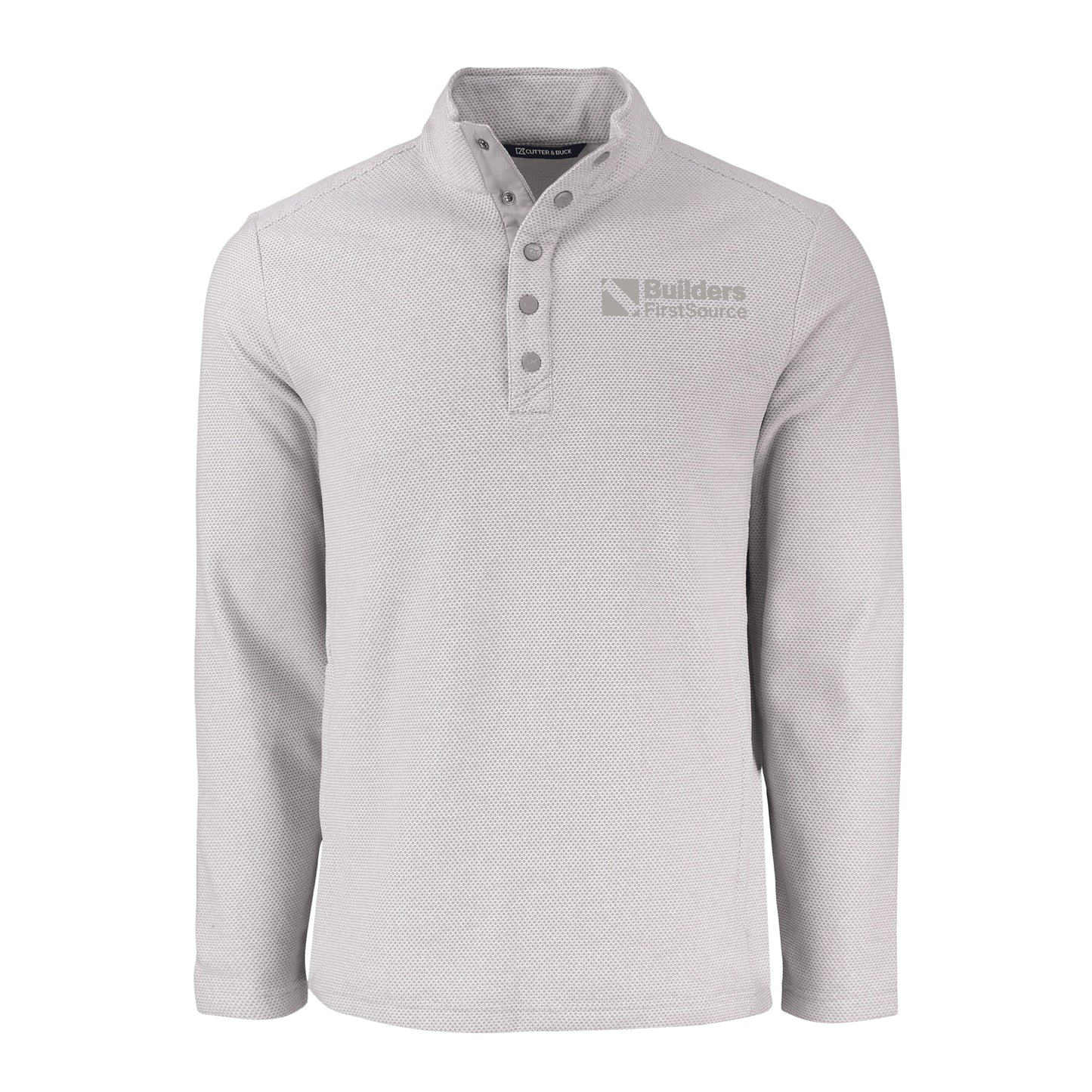 Cutter & Buck - Hunts Point Recycled Fleece Men's Hybrid Snap Placket Pullover