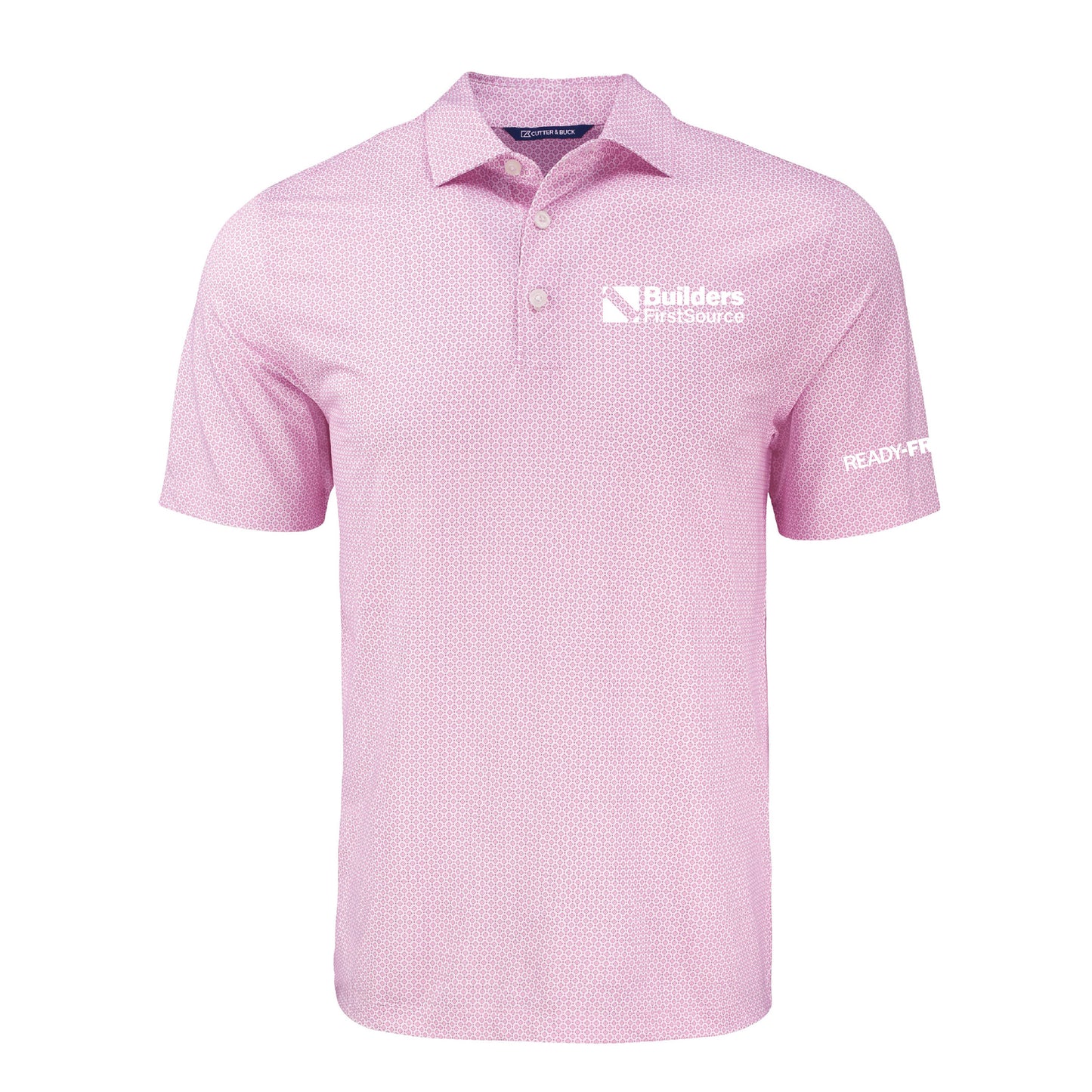 READY-FRAME Cutter & Buck - Pike Eco Diamond Dot Print Recycled Men's Polo