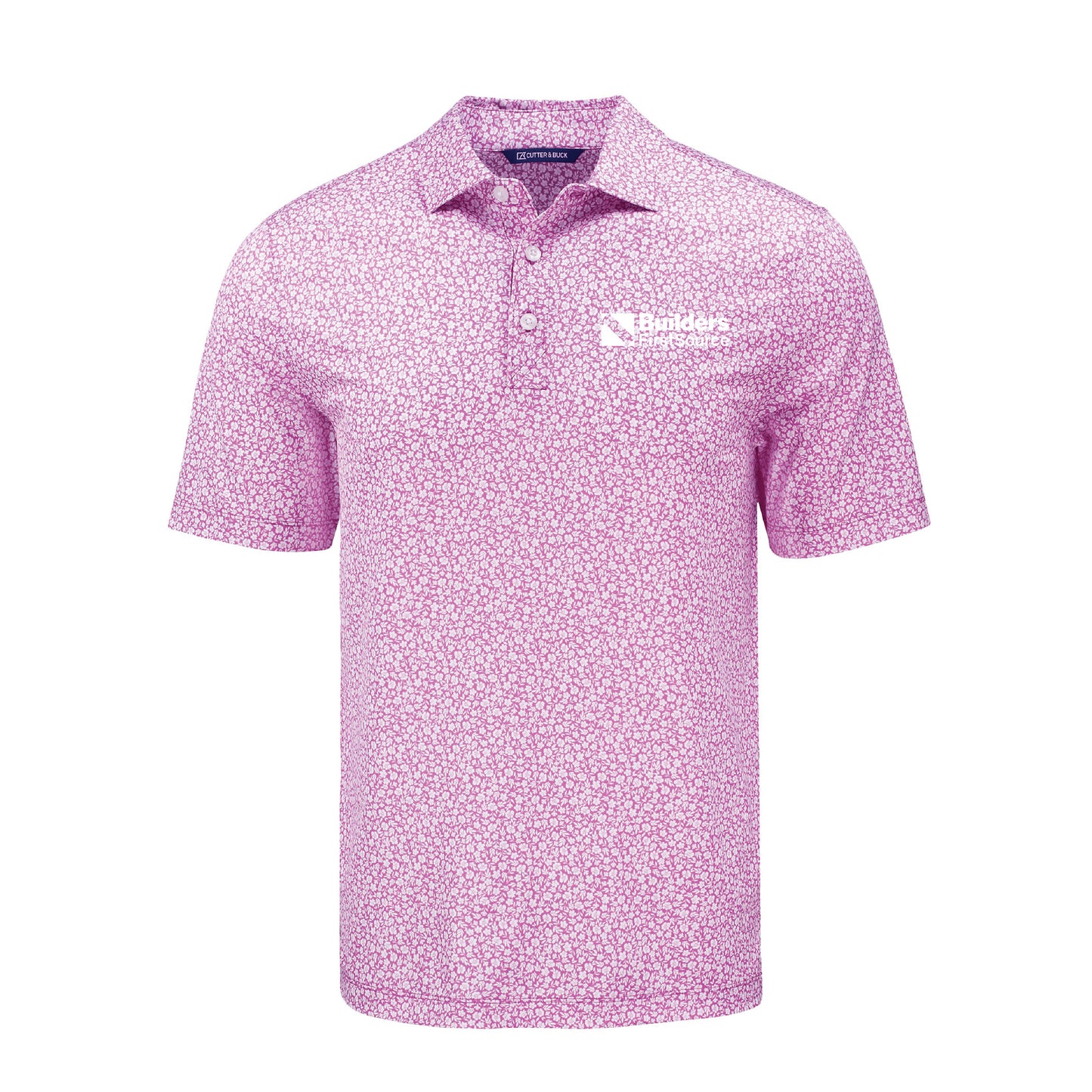 Cutter & Buck Pike Eco Flora Print Mens Polo