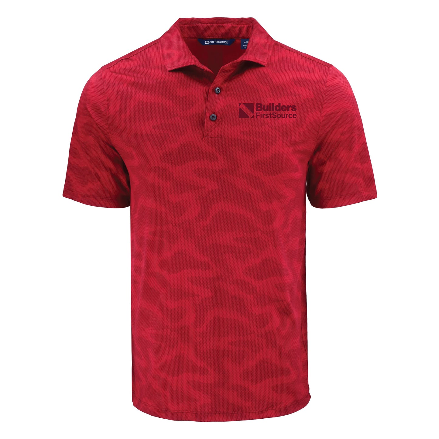 Cutter & Buck - Coastline Recycled Double Peached Camo Print Men's Polo