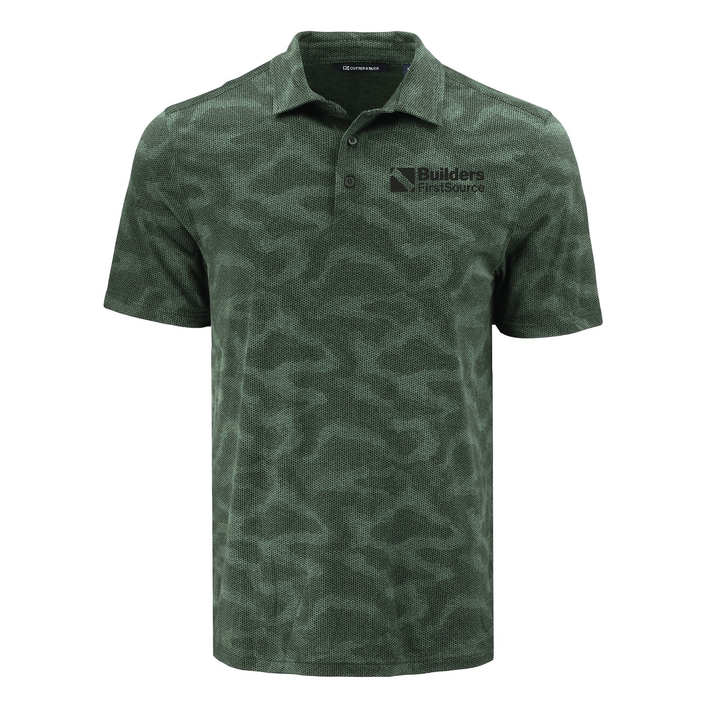 Cutter & Buck - Coastline Recycled Double Peached Camo Print Men's Polo